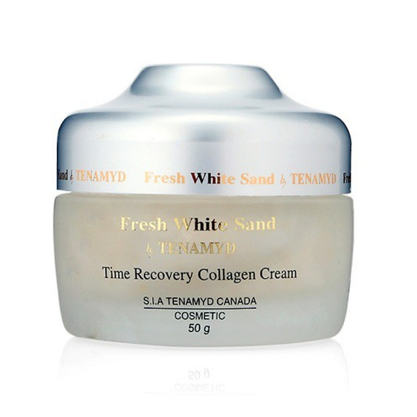 [HCM] Kem dưỡng da Collagen Fresh White Sand By Tenamyd Time Recovery Collagen Cream - Lọ 50g