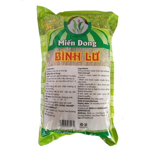 [HN] Miến dong Bình Lư  - Gói 500g