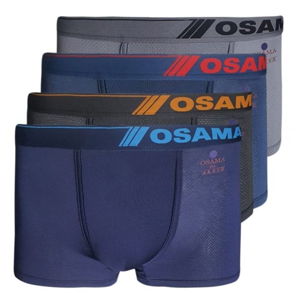 Quần boxer Osama mè thông hơi lớn Vĩnh Hưng - Xanh coban