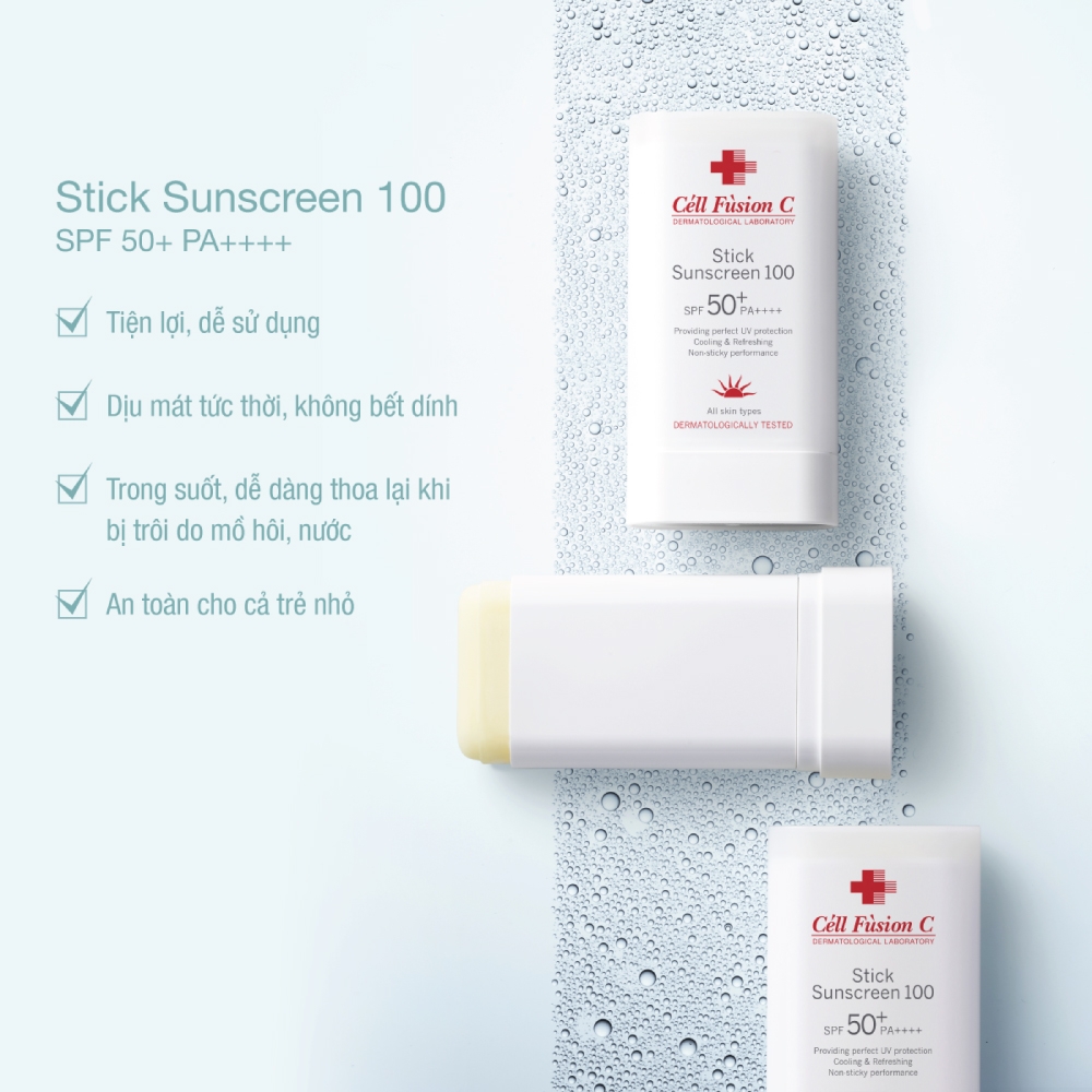 [HCM] Sáp chống nắng Cell Fusion C dạng thỏi Stick Sunscreen 100 SPF50+/ PA++++ 19g