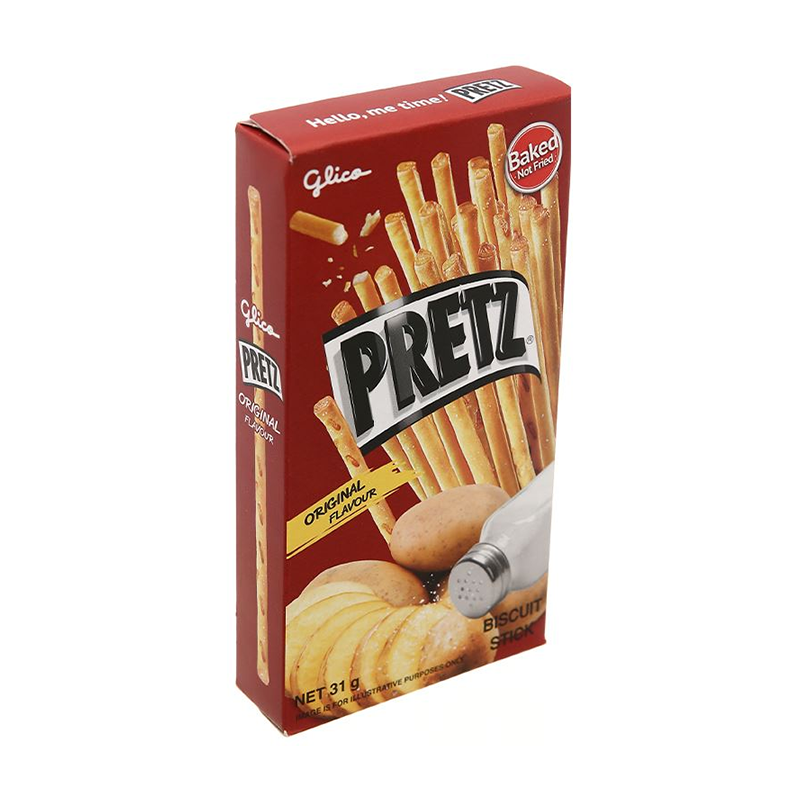Bánh que Pretz nhiều vị hộp 31g 120 que