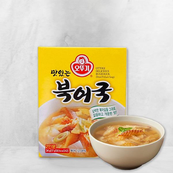 Súp canh cá xé Ottogi - Hộp 34g