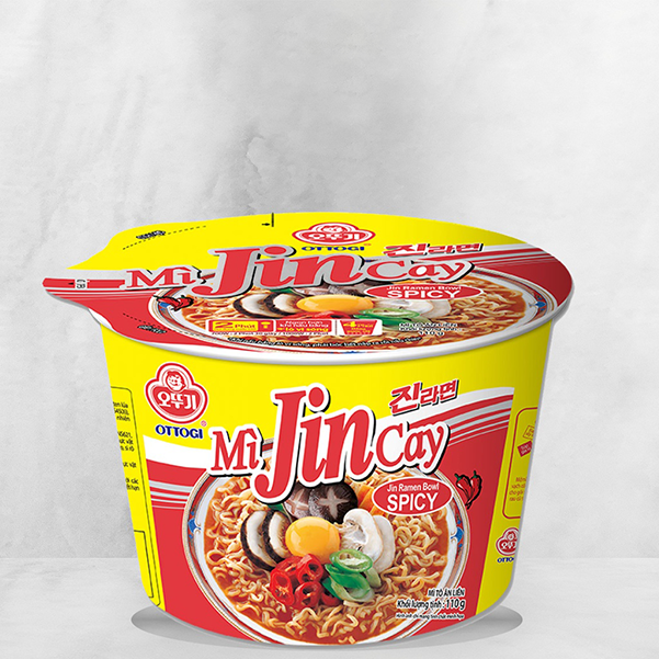 Combo 3 Tô mì Jin Cay Ottogi - 110g