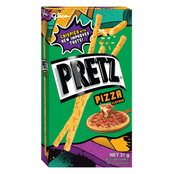 Bánh que Pretz nhiều vị hộp 31g 120 que