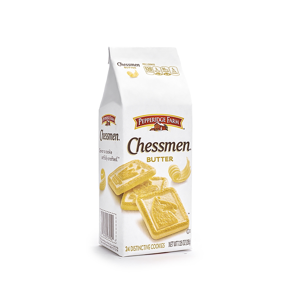 Bánh quy bơ Chessmen hiệu Pepperidge Farm 206g