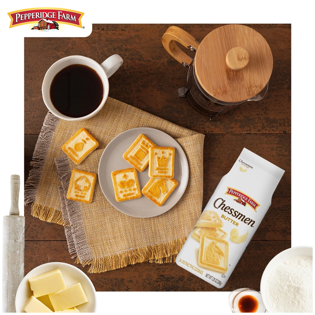 Bánh quy bơ Chessmen hiệu Pepperidge Farm 206g