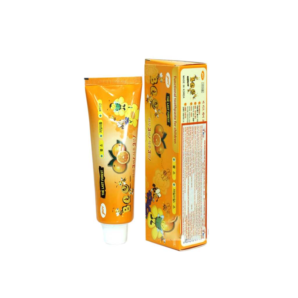 Combo 6 hộp kem đánh răng trẻ em Bee hương cam 90g