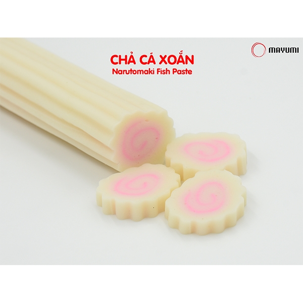 [HCM] Chả cá xoắn Mayumi Narutomaki Fish Paste 160g