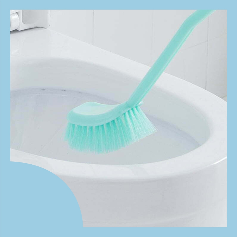 Chổi cọ toilet đầu cong Kirei