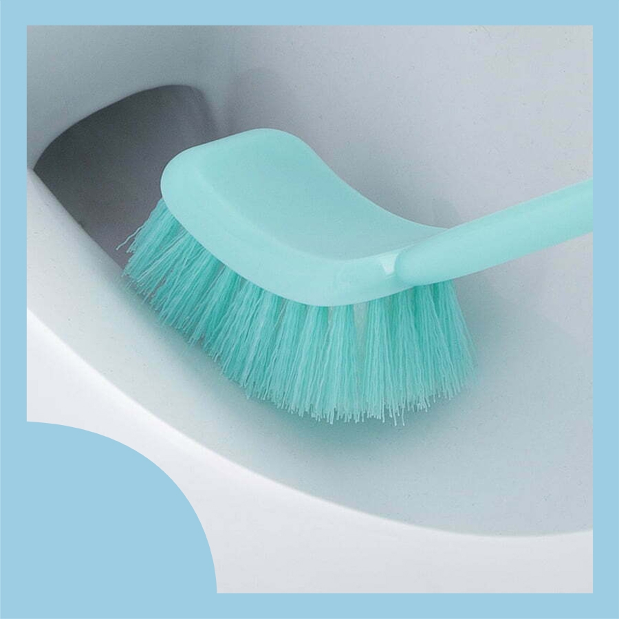 Chổi cọ toilet đầu cong Kirei