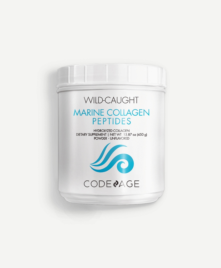 Marine Collagen Peptides Codeage - Unflavored 50 Serving Canister - 450g