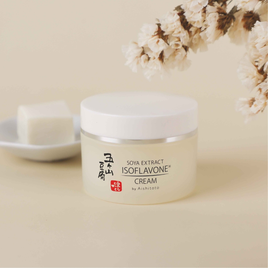 Kem dưỡng da chiết xuất đậu nành Gokayama Soya Extract Cream 30g