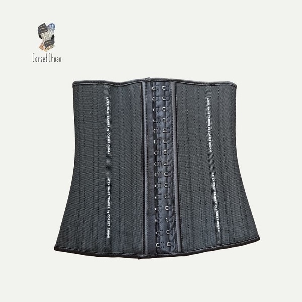 [HCM] Đai nịt bụng giảm mỡ định hình eo thon Latex Corset Chuẩn Luxury truyền thống 29cm
