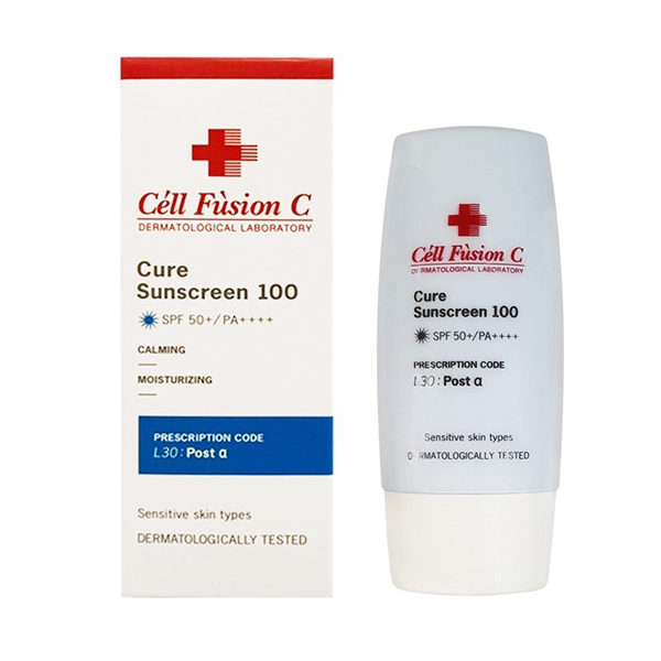 [HCM] Kem chống nắng dịu da Cell Fusion C Cure Sunscreen 100 SPF 50+ / PA++++ 15g