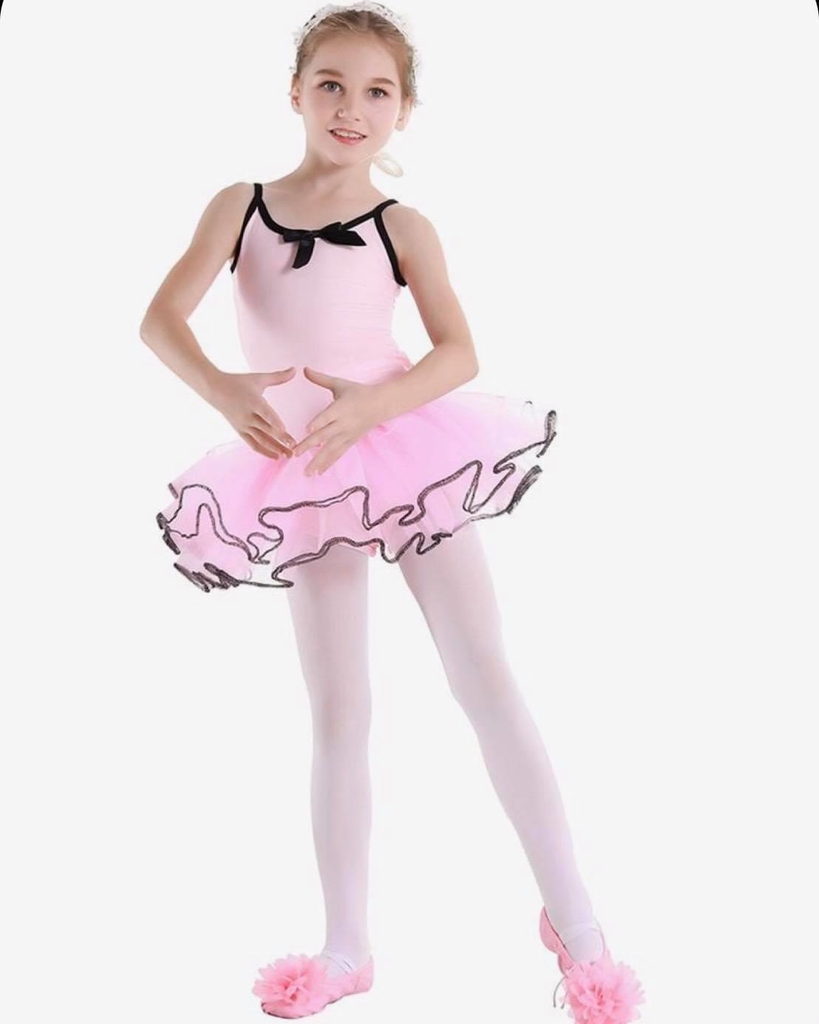 Váy múa ballet Cute Girl màu xanh Memoti Shop