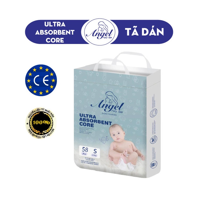 Tã dán Angel Absorbent S58