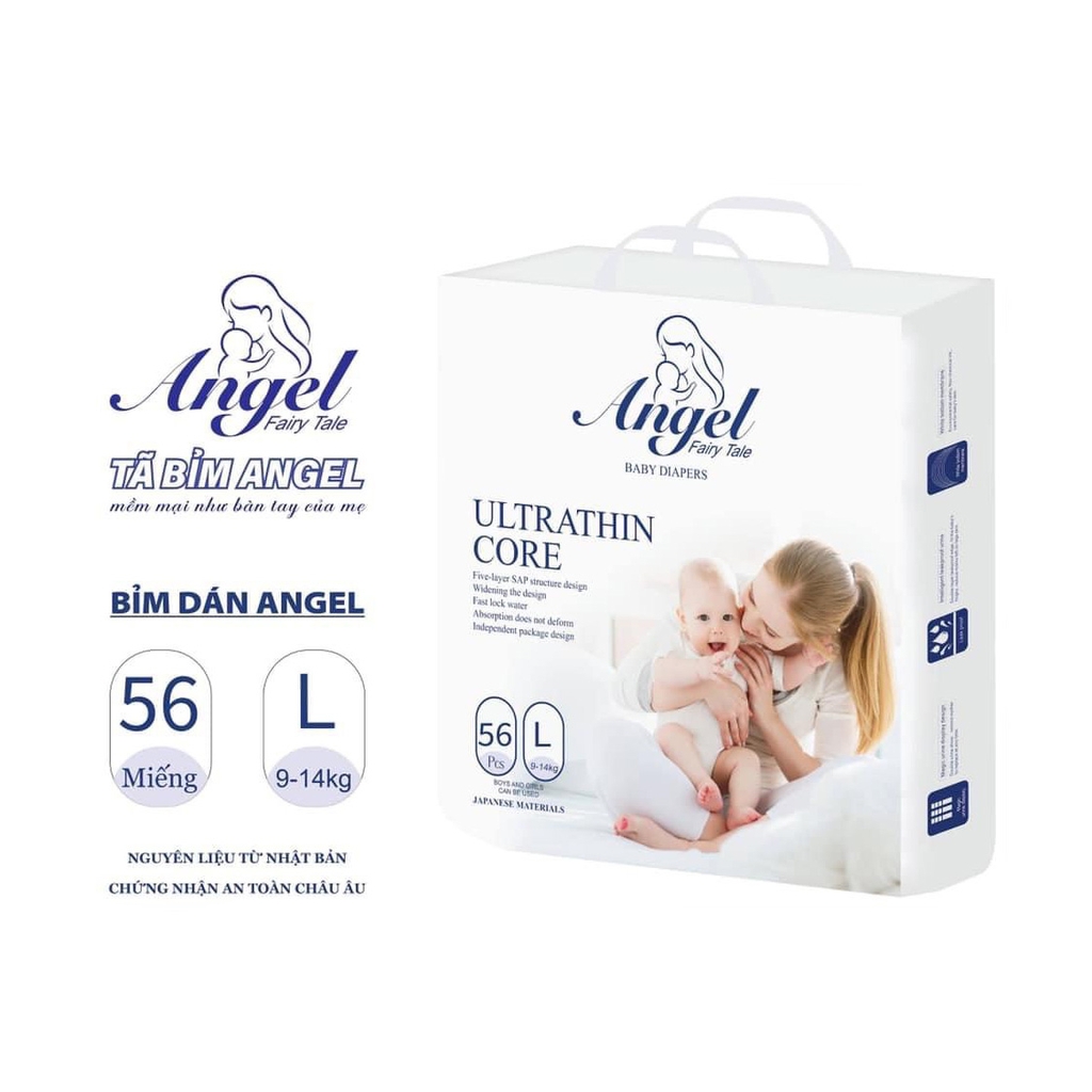 Tã dán Angel Ultrathin L56