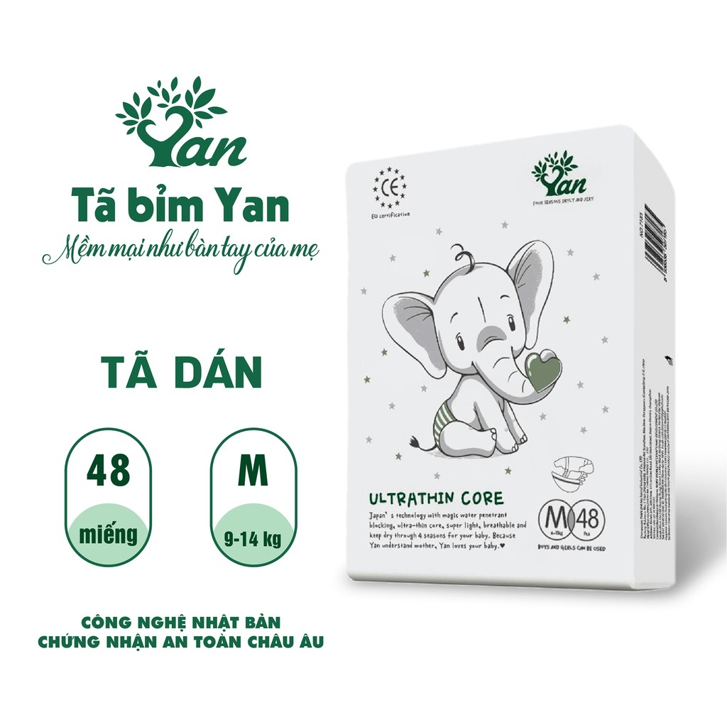 Tã dán Yan Ultrathin Core M48