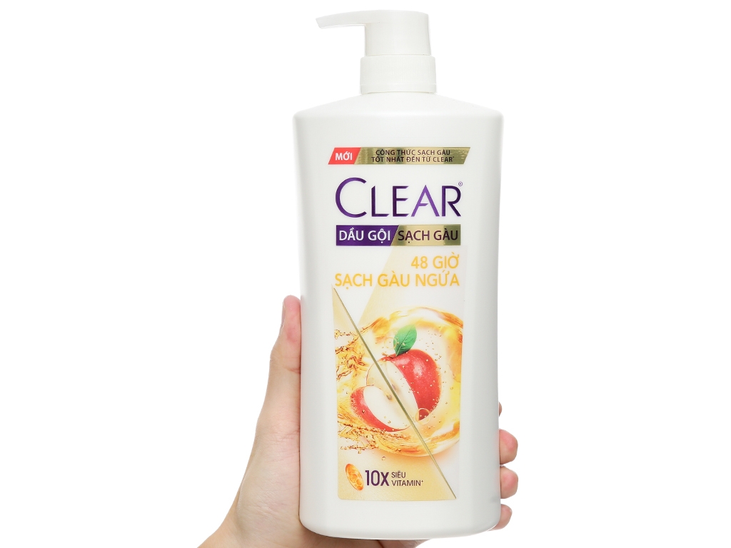 Dầu gội Clear 48 giờ sạch gàu ngứa 630g