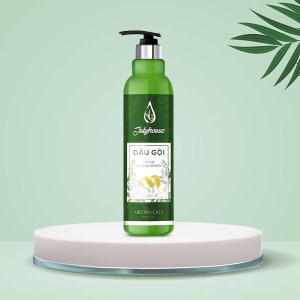 [HCM] Dầu gội tinh dầu vỏ bưởi July House 300ml