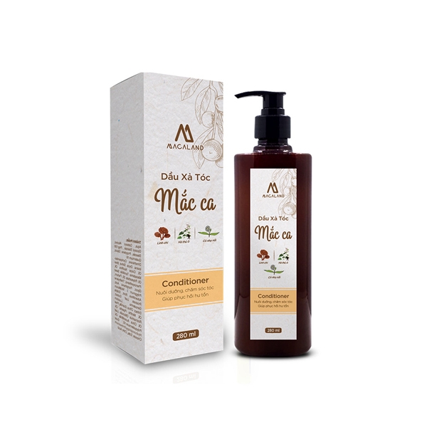 [HCM] Dầu xả tóc mắc ca Maccaland 280ml