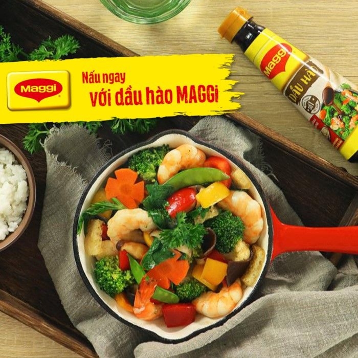 Maggi Dầu hào chai 820g
