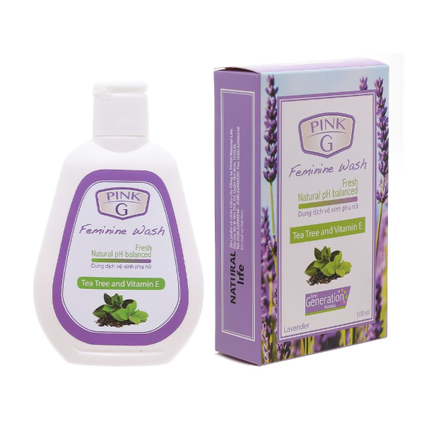 Dung dịch vệ sinh phụ nữ AN'Sw hương Lavender PinkG 100ml