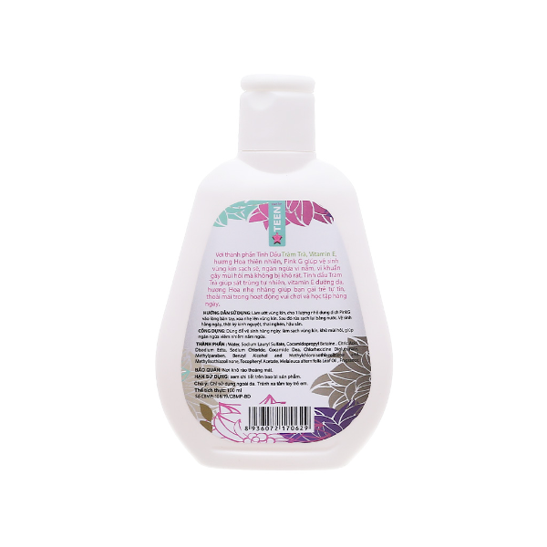 Dung dịch vệ sinh phụ nữ AN'Sw hương hoa thiên nhiên PinkG 100ml