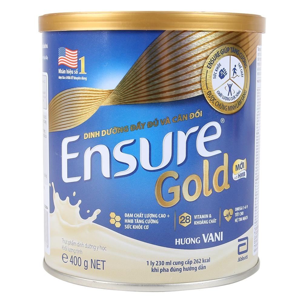 Sữa bột Abbott Ensure Gold 400g