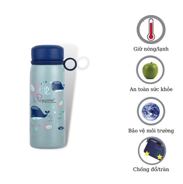 [HCM] Bình giữ nhiệt La Gourmet Save The Planet 480ml - 375919