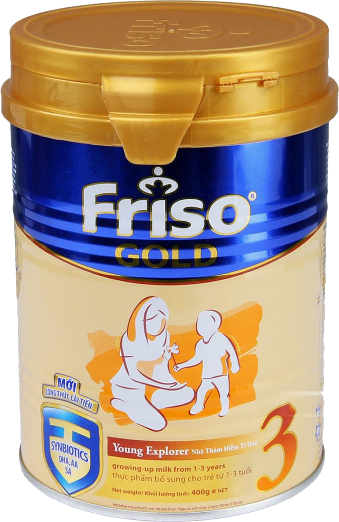 Sữa bột Friso Gold số 3 cho bé từ 1 - 3 tuổi - 850g