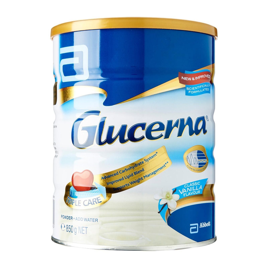 Sữa bột Abbott Glucerna 850g