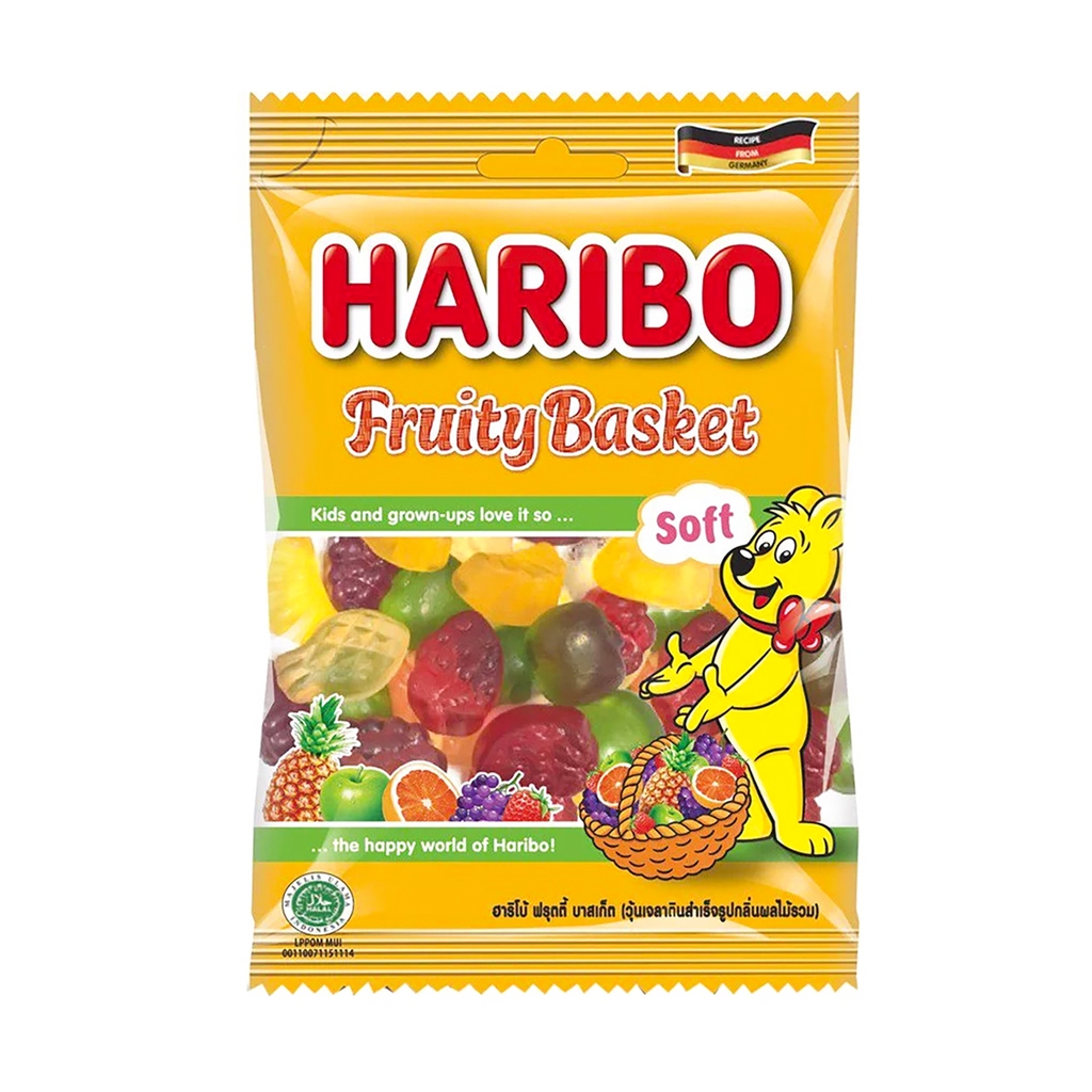 Kẹo dẻo Haribo Fruity Basket 80g