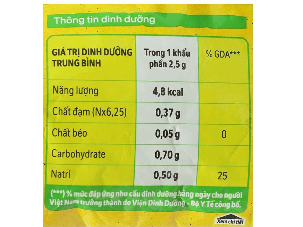 Maggi hạt nêm cao cấp nấm hương gói 450g
