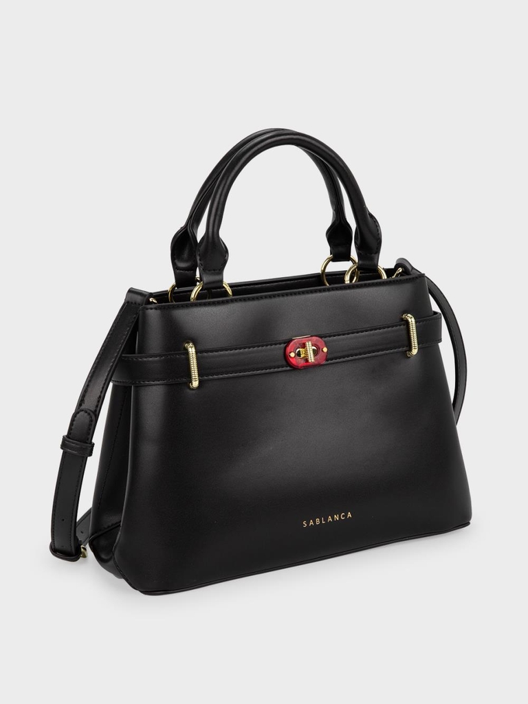 Túi handbag cầm tay đơn giản Sablanca HB0138 - Đen