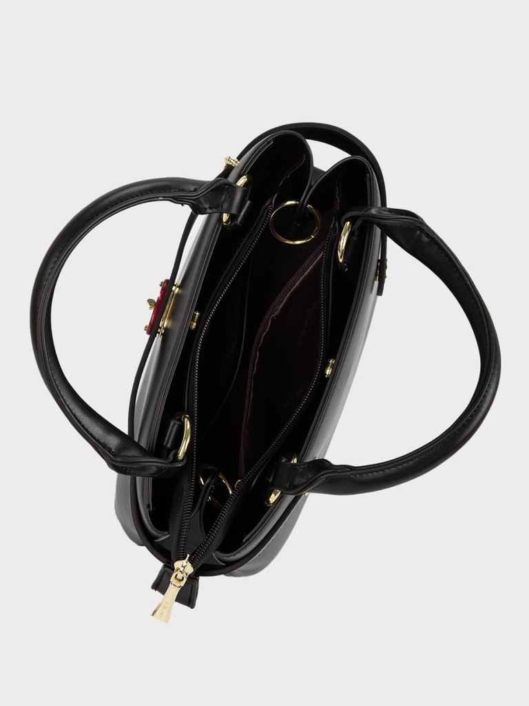 Túi handbag cầm tay đơn giản Sablanca HB0138 - Đen