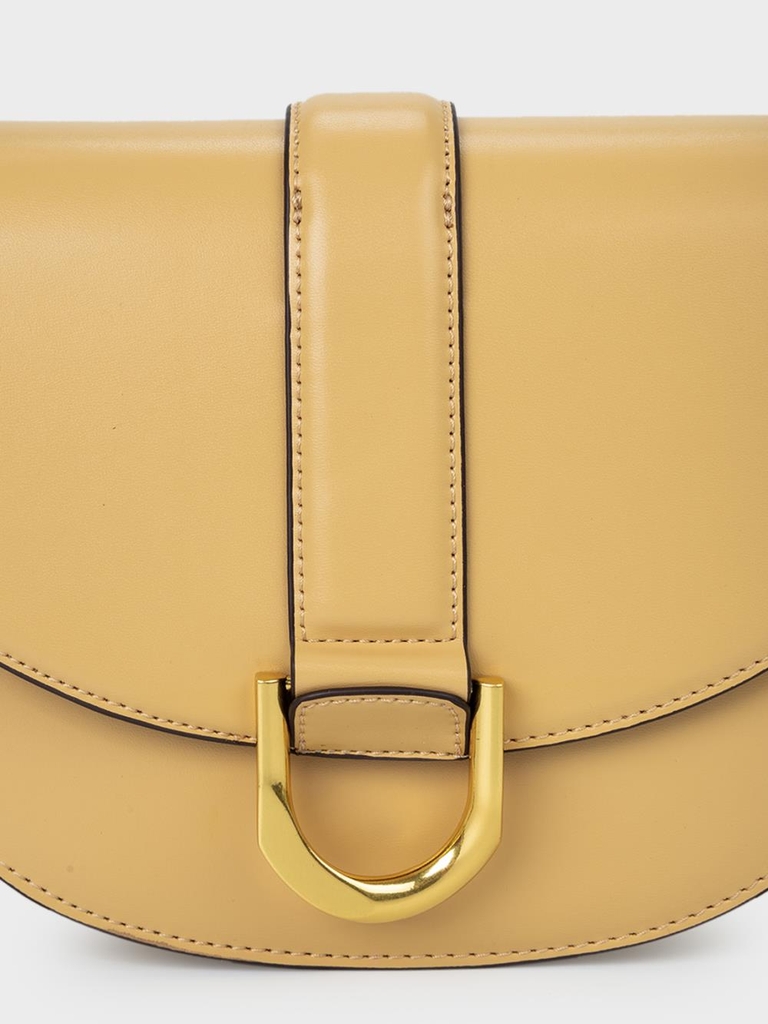 Túi đeo chéo hình bán nguyệt lớn Sablanca HB0142 - Vàng tươi