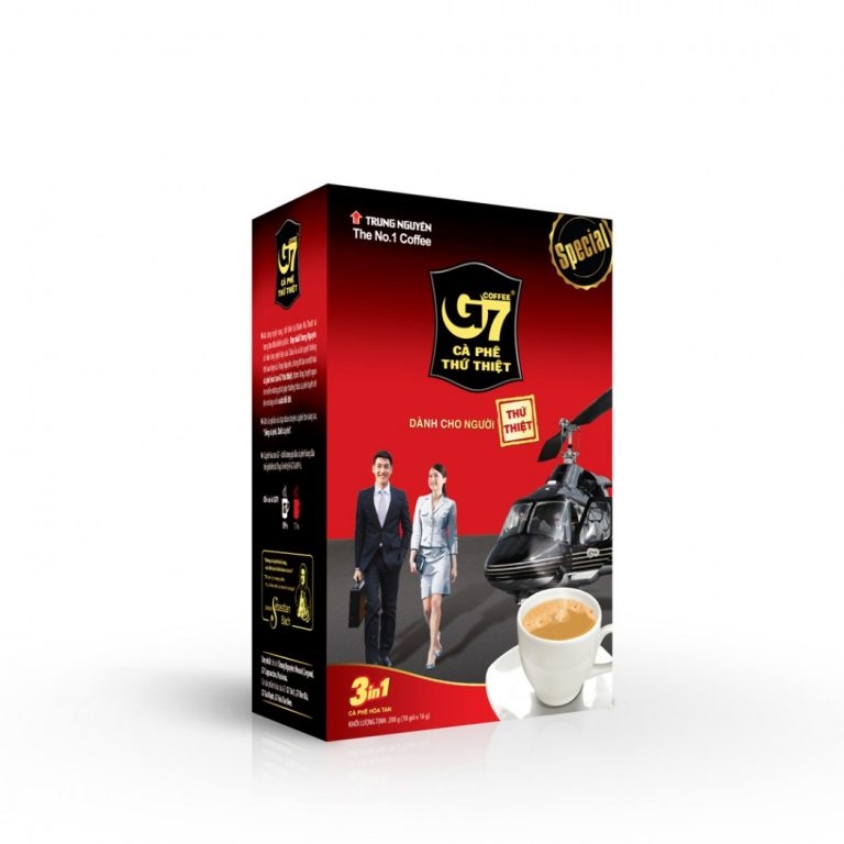 [THÙNG 24 HỘP] G7 Cà Phê Hòa Tan 3in1 Hộp 288g (18 gói x 16g)