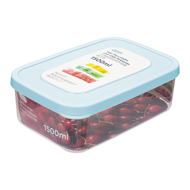 Hộp thực phẩm chữ nhật Hokkaido 1500ml