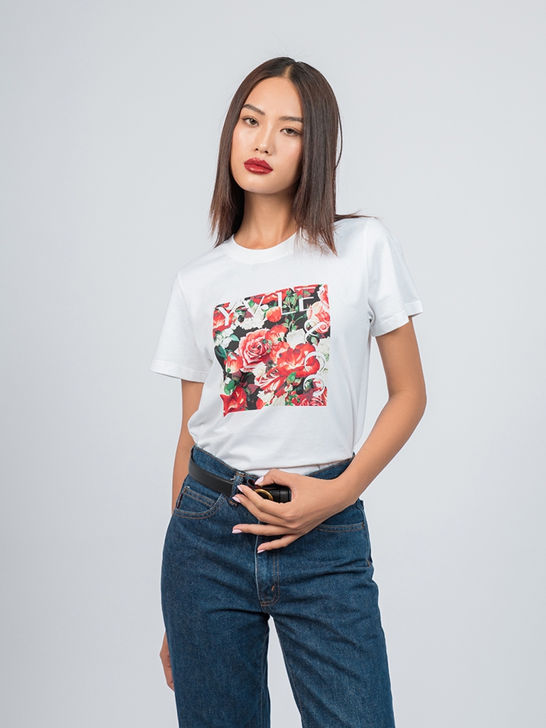 Áo thun Rose YV LE & CO