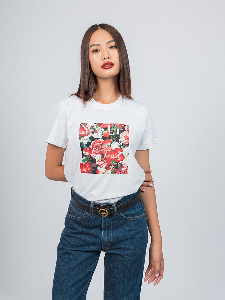 Áo thun Rose YV LE & CO