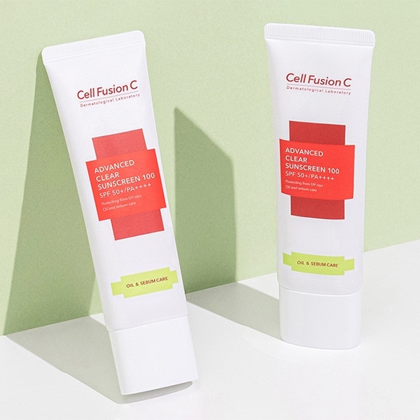 [HCM] Kem chống nắng kiềm dầu Cell Fusion C Advanced Clear Sunscreen 100 SPF 50/PA+++ 35g