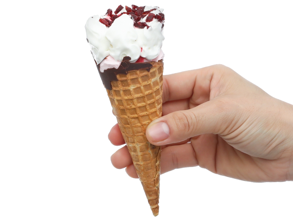 Kem ốc quế dâu Celano Extra cây 125ml (73g)