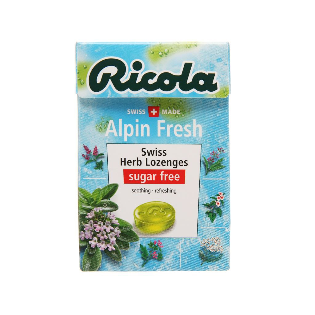 Kẹo thảo mộc Alpin Fresh hiệu Ricola - Hộp 40g