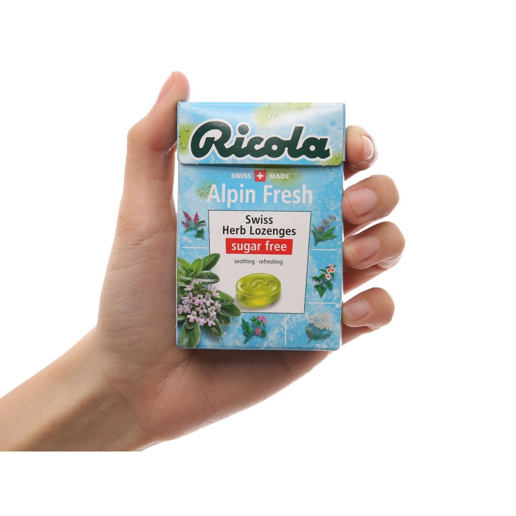 Kẹo thảo mộc Alpin Fresh hiệu Ricola - Hộp 40g