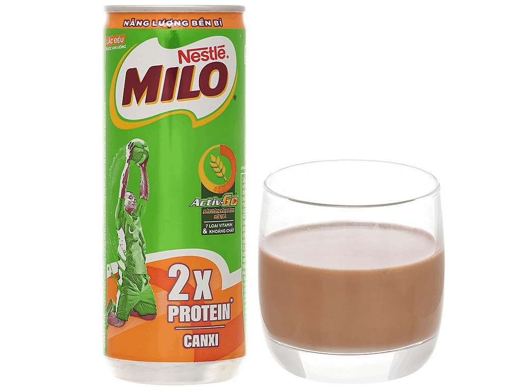 Sữa lúa mạch Milo Teen lon 240ml