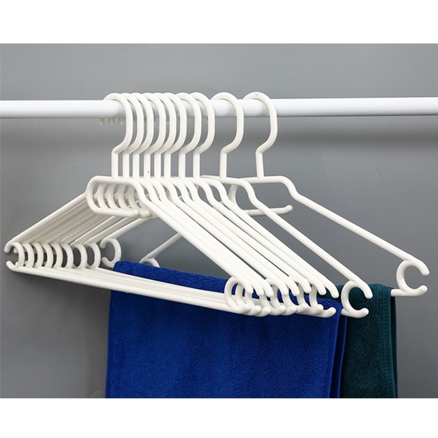 Móc áo chống trượt Hara 186 (Lốc 10 cái) - Trắng
