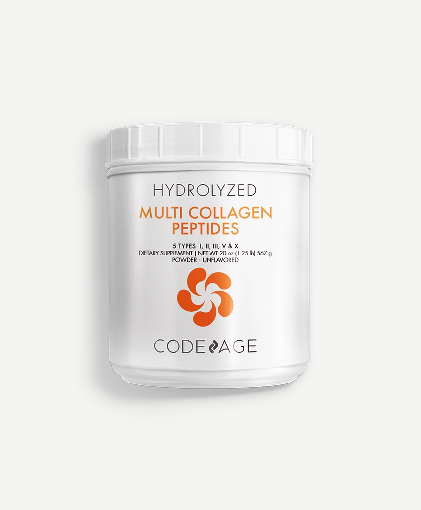 Multi Collagen Protein Powder Codeage - Unflavored 63 Serving Canister - 567g