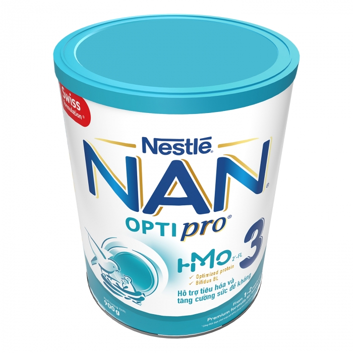 Sữa bột Nestle Nan số 3 cho bé từ 1 - 2 tuổi - 900g