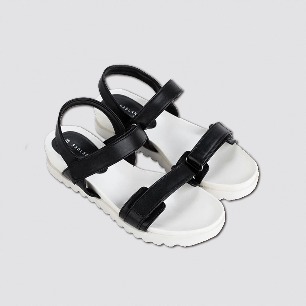 Sandal đế bệt Sablanca SK0053 - Đen